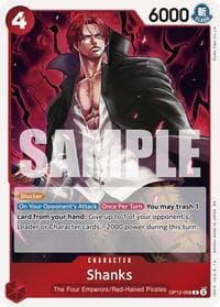 Shanks (008) - Legacy of the Master - One Piece Card Game card