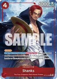 Shanks (008) (Alternate Art) - Legacy of the Master - One Piece Card Game card