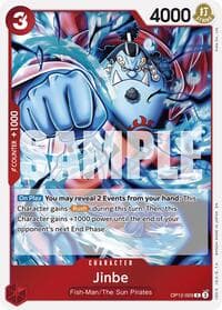 Jinbe - Legacy of the Master - One Piece Card Game card