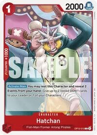 Hatchan - Legacy of the Master - One Piece Card Game card