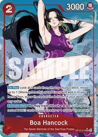 Boa Hancock (Alternate Art) - Legacy of the Master - One Piece Card Game card