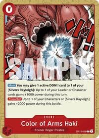 Color of Arms Haki - Legacy of the Master - One Piece Card Game card