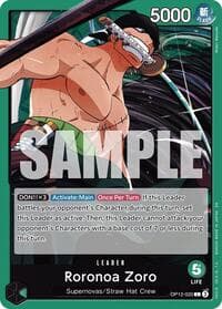 Roronoa Zoro (020) - Legacy of the Master - One Piece Card Game card