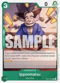 Ipponmatsu - Legacy of the Master - One Piece Card Game card
