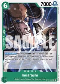 Inuarashi - Legacy of the Master - One Piece Card Game card