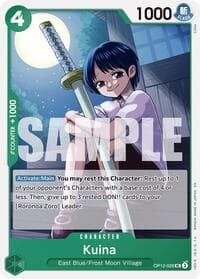 Kuina - Legacy of the Master - One Piece Card Game card