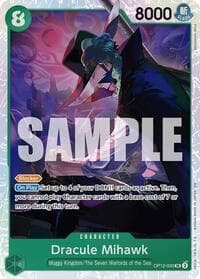 Dracule Mihawk - Legacy of the Master - One Piece Card Game card