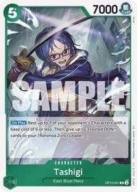 Tashigi - Legacy of the Master - One Piece Card Game card