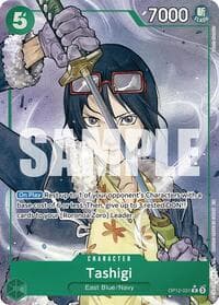 Tashigi (Alternate Art) - Legacy of the Master - One Piece Card Game card