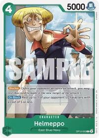 Helmeppo - Legacy of the Master - One Piece Card Game card