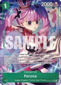 Perona (Alternate Art) - Legacy of the Master - One Piece Card Game card