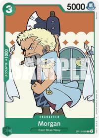 Morgan - Legacy of the Master - One Piece Card Game card