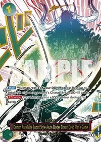 Demon Aura Nine Sword Style Asura Blades Drawn Dead Man's Game (Alternate Art) - Legacy of the Master - One Piece Card Game card