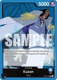 Kuzan (040) - Legacy of the Master - One Piece Card Game card