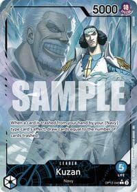 Kuzan (040) (Alternate Art) - Legacy of the Master - One Piece Card Game card