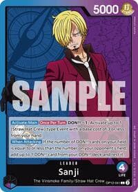 Sanji (041) - Legacy of the Master - One Piece Card Game card