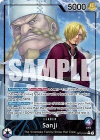 Sanji (041) (Alternate Art) - Legacy of the Master - One Piece Card Game card