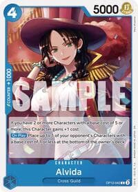 Alvida - Legacy of the Master - One Piece Card Game card