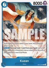 Kuzan (043) - Legacy of the Master - One Piece Card Game card