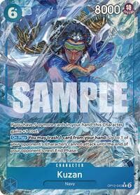 Kuzan (043) (Alternate Art) - Legacy of the Master - One Piece Card Game card