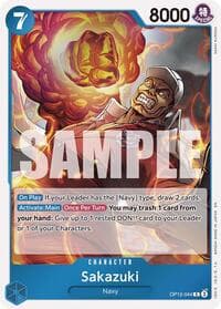 Sakazuki - Legacy of the Master - One Piece Card Game card