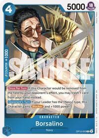 Borsalino - Legacy of the Master - One Piece Card Game card