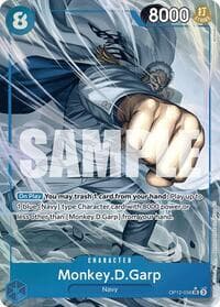 Monkey.D.Garp (Alternate Art) - Legacy of the Master - One Piece Card Game card