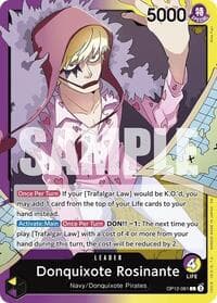 Donquixote Rosinante (061) - Legacy of the Master - One Piece Card Game card