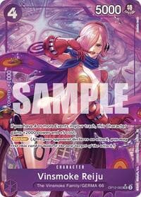 Vinsmoke Reiju (Alternate Art) - Legacy of the Master - One Piece Card Game card
