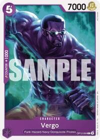 Vergo - Legacy of the Master - One Piece Card Game card