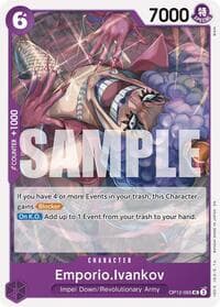 Emporio.Ivankov (065) - Legacy of the Master - One Piece Card Game card