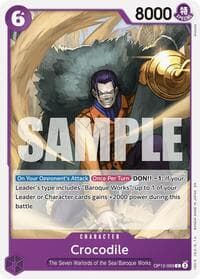 Crocodile - Legacy of the Master - One Piece Card Game card