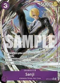 Sanji (070) (Alternate Art) - Legacy of the Master - One Piece Card Game card