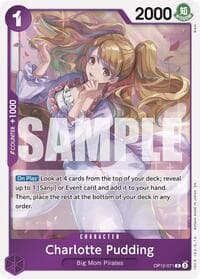 Charlotte Pudding - Legacy of the Master - One Piece Card Game card