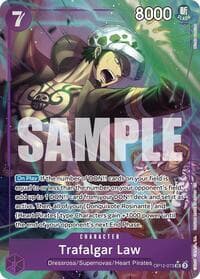 Trafalgar Law (073) (Alternate Art) - Legacy of the Master - One Piece Card Game card