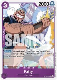 Patty - Legacy of the Master - One Piece Card Game card