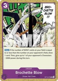 Brochette Blow - Legacy of the Master - One Piece Card Game card