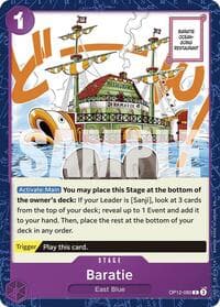 Baratie - Legacy of the Master - One Piece Card Game card