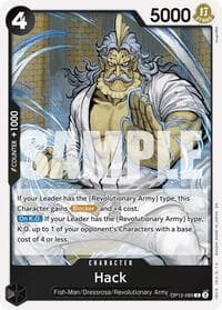 Hack - Legacy of the Master - One Piece Card Game card