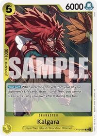 Kalgara - Legacy of the Master - One Piece Card Game card