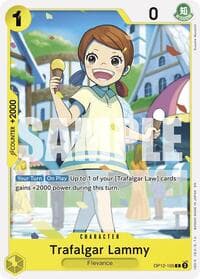 Trafalgar Lammy - Legacy of the Master - One Piece Card Game card