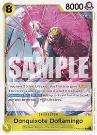 Donquixote Doflamingo - Legacy of the Master - One Piece Card Game card