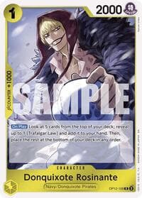 Donquixote Rosinante (108) - Legacy of the Master - One Piece Card Game card