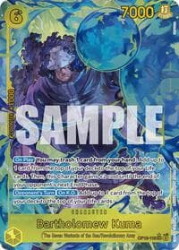 Bartholomew Kuma (Alternate Art) - Legacy of the Master - One Piece Card Game card