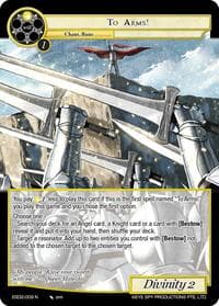 To Arms! - Evil Cluster Starter Deck 2: Matelda - Force of Will card