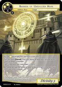 Barrier of Unsullied Hope - Evil Cluster Starter Deck 2: Matelda - Force of Will card