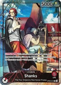 Shanks (2025 PSA Magazine Promo) - One Piece Promotion Cards - One Piece Card Game card