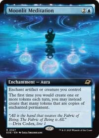 Moonlit Meditation (Extended Art) - Edge of Eternities - Magic: The Gathering card