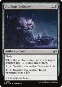 Dubious Delicacy - Edge of Eternities - Magic: The Gathering card