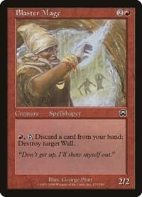 Blaster Mage - Mercadian Masques - Magic: The Gathering card